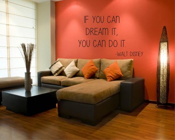 If You Can Quotes Wall Decal Motivational Vinyl Art Stickers